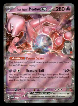 SV: Scarlet & Violet Promo Cards #205 Team Rocket's Mewtwo ex - Image 1