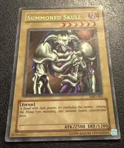 Summoned Skull MRD-003 Ultra Rare Yu-Gi-Oh Metal Raiders Card HP - Image 3