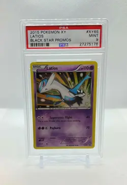 Pokemon Card - Latios XY65 - Black Star Promo - Holo - PSA 9 Mint - Image 1