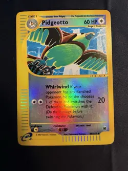 Pokemon TCG Pidgeotto 88/165 Expedition E-Reader Reverse Holo Uncommon Card - Image 1