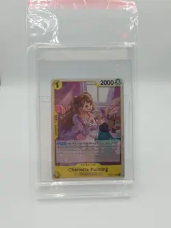 ONE PIECE ENGLISH CARD GAME CARTE PROMO Charlotte Pudding OP03-112 R EN NM - Image 1