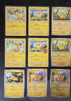 15 x Pikachu, Raichu, Pichu Pokemon Card Lot - Image 2
