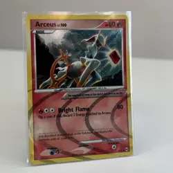 Pokemon TCG Arceus AR3 Holo Rare Card 2009 - Image 1