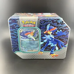 Pokemon Trading Card Game Paldea Partners Quaquaval Ex Tin - Image 1