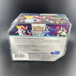Pokemon Trading Card Game Paldea Partners Quaquaval Ex Tin - Image 2