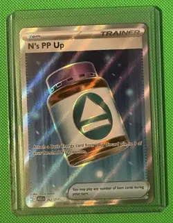 Pokemon TCG N's PP Up 262/217 Full Art Trainer Card - Ascended Heroes - NM/M - Image 1