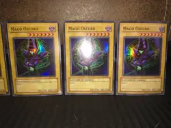 VTG Yu-Gi-Oh Tcg Card Lot Of 5 Spanish Holo Mago Oscuro "Dark Magician" DL1 S002 - Image 2