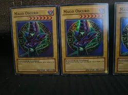 VTG Yu-Gi-Oh Tcg Card Lot Of 5 Spanish Holo Mago Oscuro "Dark Magician" DL1 S002 - Image 3