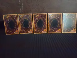 VTG Yu-Gi-Oh Tcg Card Lot Of 5 Spanish Holo Mago Oscuro "Dark Magician" DL1 S002 - Image 5