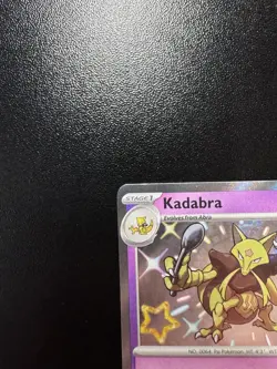 Kadabra 149/091 Pokemon Card TCG Paldean Fates Shiny Rare - Image 3