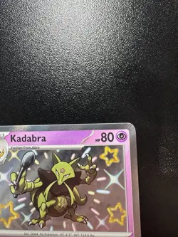 Kadabra 149/091 Pokemon Card TCG Paldean Fates Shiny Rare - Image 4