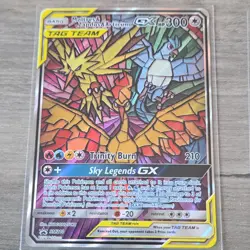 Pokemon Hidden Fates PROMO GX Sky Legends Articuno Zapdos Moltres LOT OF 6 CARDS - Image 3