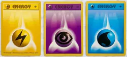 Pokemon 1st EDITION SHADOWLESS Energy Cards #97-102 - 6 Card Lot - NM to Mint! - Image 5