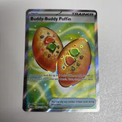 Buddy-Buddy Poffin 167/132 Ultra Rare Mega Evolution NM Pokemon Card - Image 1