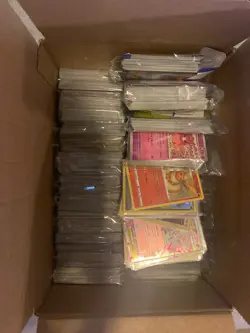 1000+ pokemon cards bulk with holos and double rares - Image 1