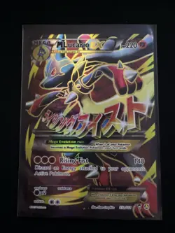 Pokemon TCG M Lucario EX 55a/111 Furious Fists Holo Full Art Ultra Rare Card - Image 1