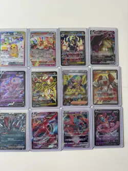 Pokemon TCG 12 Card Lot Mega Eelektross Ex Sir Pikachu Ex Mimikyu - Image 1