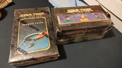 STAR TREK The Card Game Lot - Booster Box & Starter Box Sealed - Fleer 1996 - Image 1