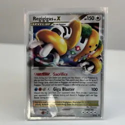 Pokemon TCG Regigigas LV.X Black Star Promotional Holo Card DP30 - Image 1