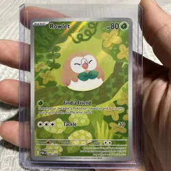 Rowlet - 090/088 - Illustration Rare - Perfect Order - NM/M - Pokemon Card - Image 1