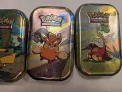 Pokemon Paldea Friends Mini Tins Set - NO packs, stickers and art card included) - Image 2