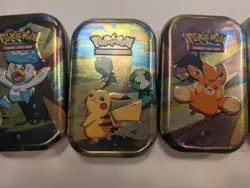 Pokemon Paldea Friends Mini Tins Set - NO packs, stickers and art card included) - Image 4