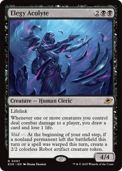 x4 Elegy Acolyte EOE Edge of Eternities MTG 97 M/NM 4x - Image 1