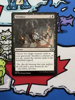 Victimize x1 Mtg Tarkir: Dragonstorm Commander - Image 1