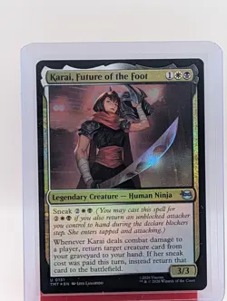 Karai, Future of the Foot [Foil] #151 Magic Teenage Mutant Ninja Turtles - Image 1