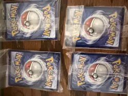 FULL SET OF 8 Snowflake Stamp Promo Pokemon Cards *Sealed* - Image 4