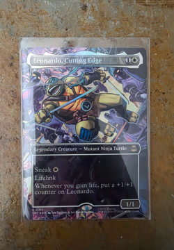 MTG TMNT Borderless Foil Lot 26 Extended Art Cutting Edge Weirdness To 11 Krang - Image 2