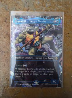 MTG TMNT Borderless Foil Lot 26 Extended Art Cutting Edge Weirdness To 11 Krang - Image 3