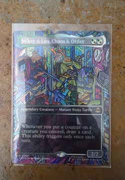 MTG TMNT Borderless Foil Lot 26 Extended Art Cutting Edge Weirdness To 11 Krang - Image 5