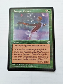 MTG Tranquil Domain Mirage Regular Common - Edge Wear - See Pics - Image 1