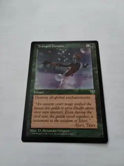 MTG Tranquil Domain Mirage Regular Common - Edge Wear - See Pics - Image 2