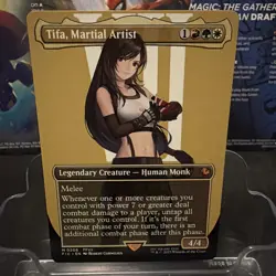 Tifa, Martial Artist Legendary Creature - Human Monk #206 New Final Fantasy MTG - Image 1