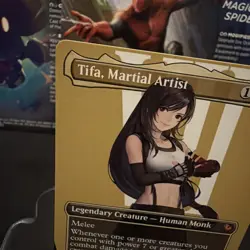 Tifa, Martial Artist Legendary Creature - Human Monk #206 New Final Fantasy MTG - Image 2