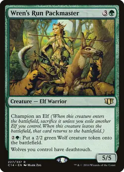 MTG Wren's Run Packmaster ** Commander 2014 ** English (NM) - Image 1