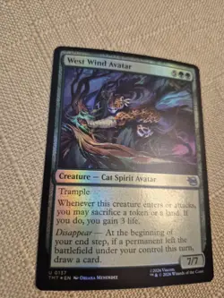 West Wind Avatar #137 (Foil) (NM) TMT Magic MTG - Image 1