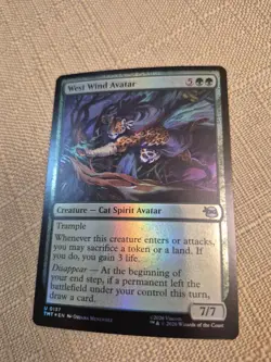 West Wind Avatar #137 (Foil) (NM) TMT Magic MTG - Image 2
