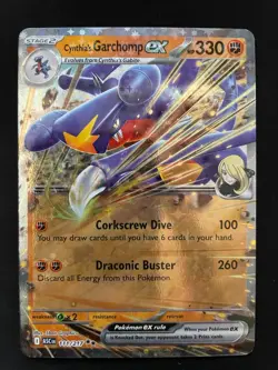 Pokemon TCG Ascended Heroes Cynthias Garchomp EX 111/217 Pack Fresh NM English - Image 1