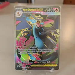 Mega Charizard X ex 109/94 Ultra Rare Phantasmal Flames Pokemon Card - Image 1