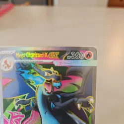 Mega Charizard X ex 109/94 Ultra Rare Phantasmal Flames Pokemon Card - Image 2
