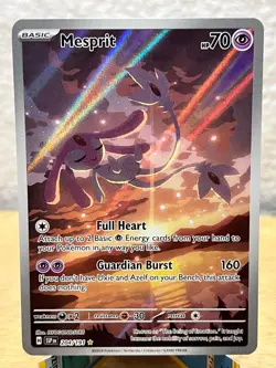 Surging Sparks Mesprit 204/191 Illustration Rare Pokemon NM/M - Image 1
