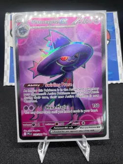 Mismagius ex Ultra Rare Holofoil PFL 112/094 NM Pokemon TCG - Image 1