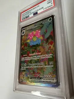 Pokemon 2023 Venusaur ex 198/165 Full Art SIR Scarlet & Violet 151 PSA 9 - Image 4