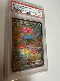 Pokemon 2023 Venusaur ex 198/165 Full Art SIR Scarlet & Violet 151 PSA 9 - Image 5