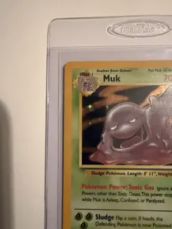 Pokemon Muk 13/62 Fossil Holo Rare Unlimited 70 HP English 1999 WOTC - Image 5