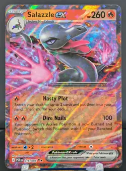 Pokemon Salazzle ex #016/088 English POR Perfect Order Double Rare - Image 1