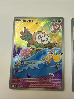 Pokemon First Partner Illustration Collection Rowlet, Litten, Popplio SET NM - Image 2